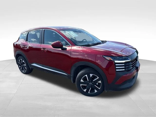 Certified Used 2025 Red Nissan SV image 1