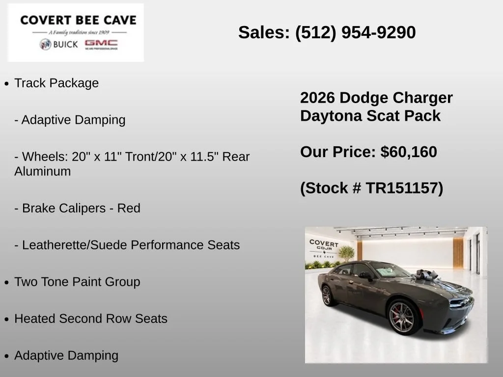 2026 Dodge Charger Daytona Scat Pack - Photo 14