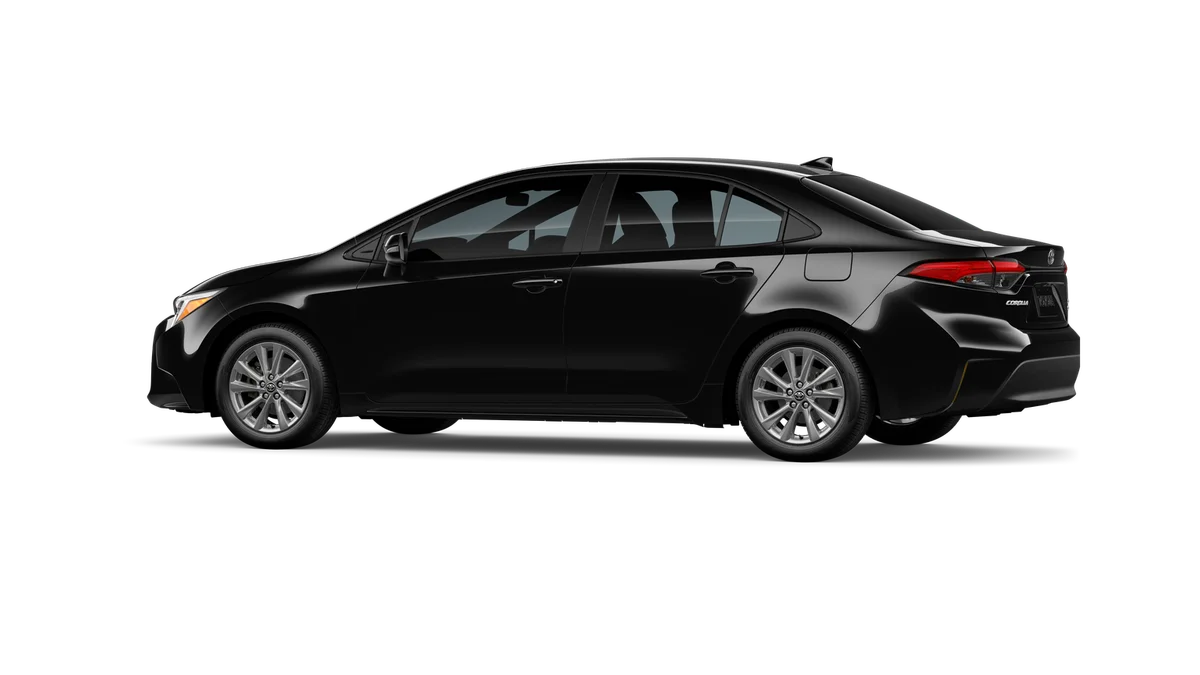 New 2026 Midnight Black Metallic Toyota Hybrid XLE image 13