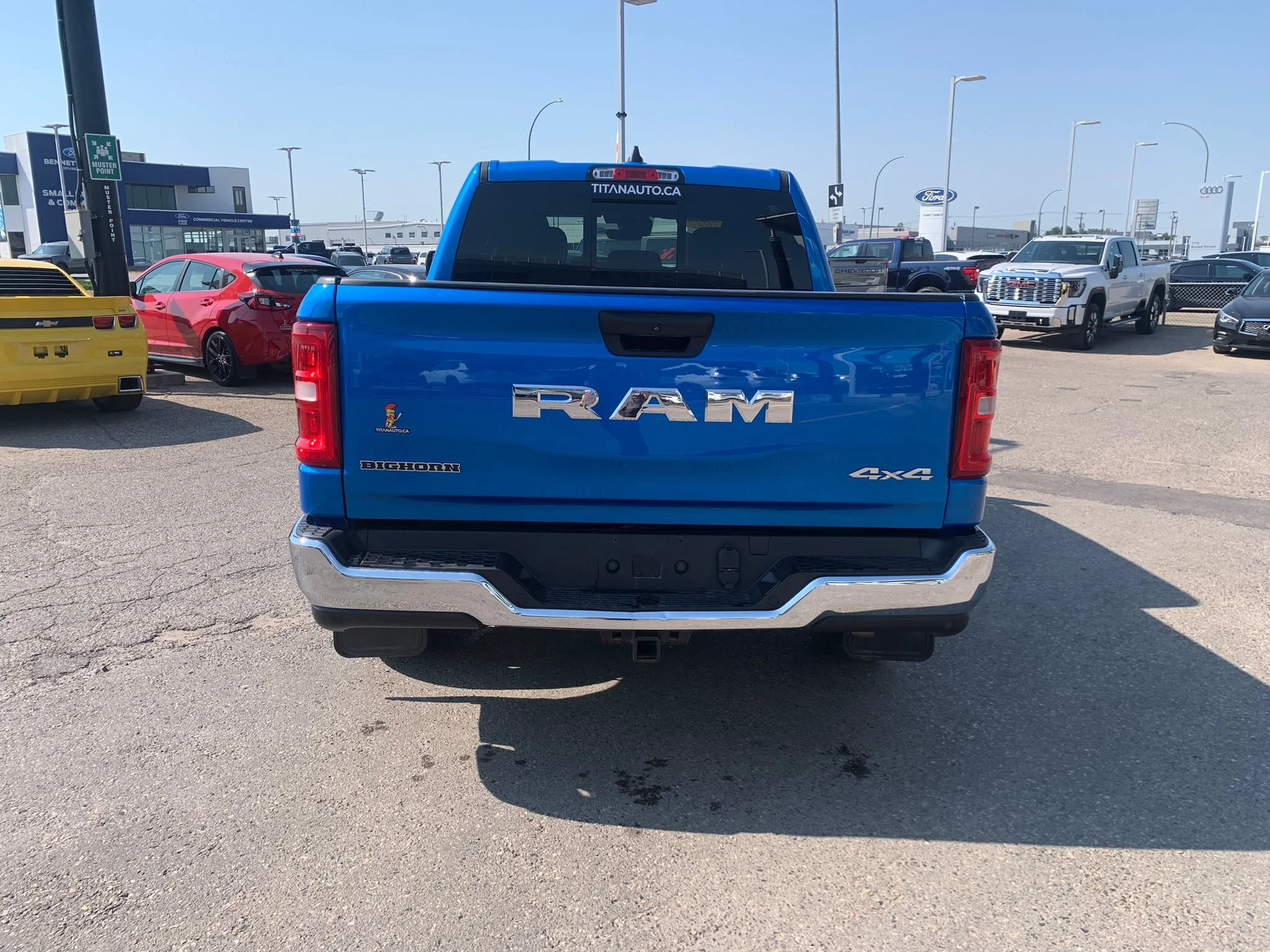 Certified Used 2025 Hydro Blue Pearl Ram Big Horn 4x4*6 Pass | Adaptive Cruise | Remote Start | Htd Seats | Htd Wheel | Lane Keep Assist image 19