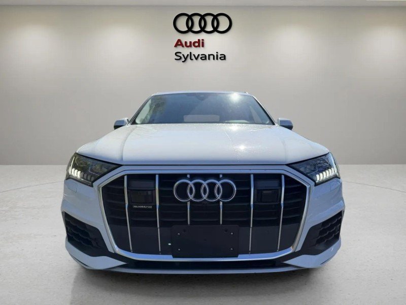 Certified Used 2023 Glacier White Metallic Audi Premium Plus image 2