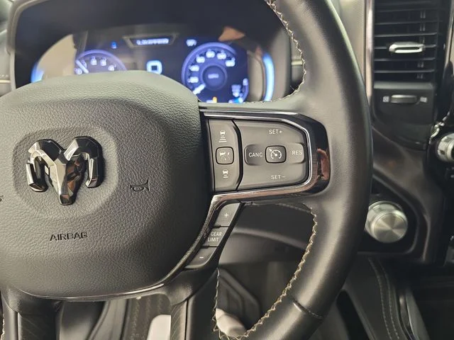 Used 2023 Granite Crystal Clearcoat Metallic Ram Limited image 39
