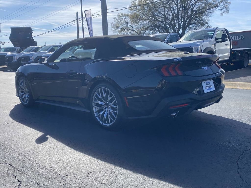 New 2025 Shadow Black Ford EcoBoost® Premium Convertible image 4
