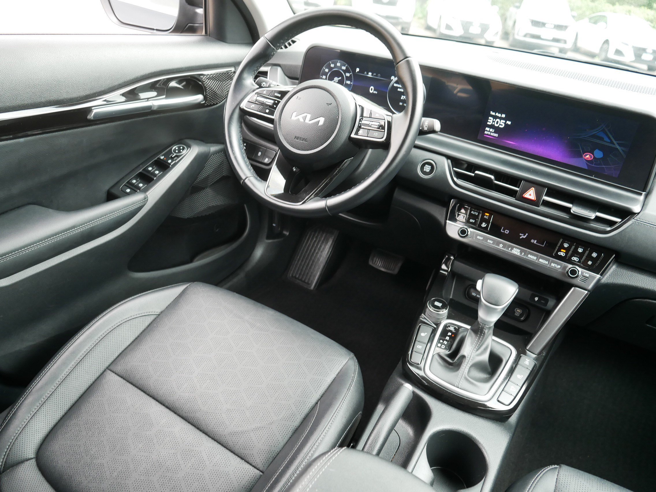 Certified Used 2024 Fusion Black Kia EX image 9