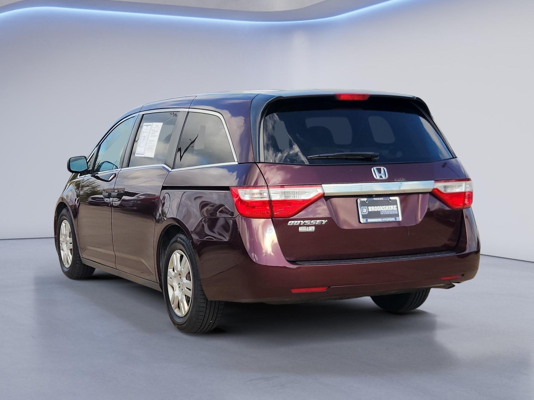 Used 2013 Dark Cherry Pearl Honda LX image 8
