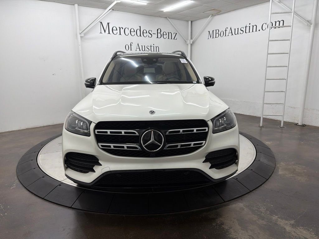 Used 2021 White Mercedes-Benz GLS 580 image 2