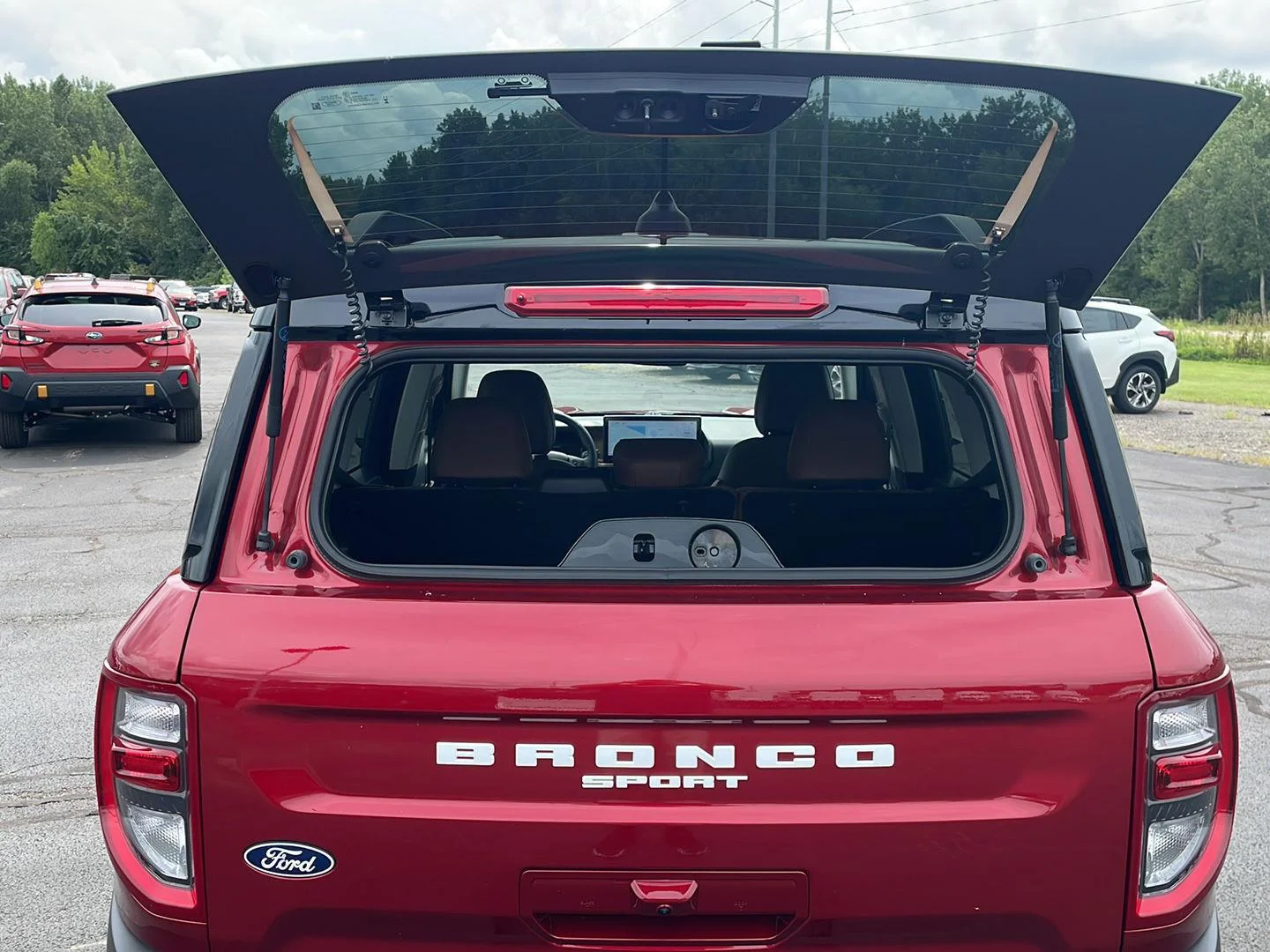 New 2026 Ruby Red Metallic Tinted Clearcoat Ford Outer Banks image 25