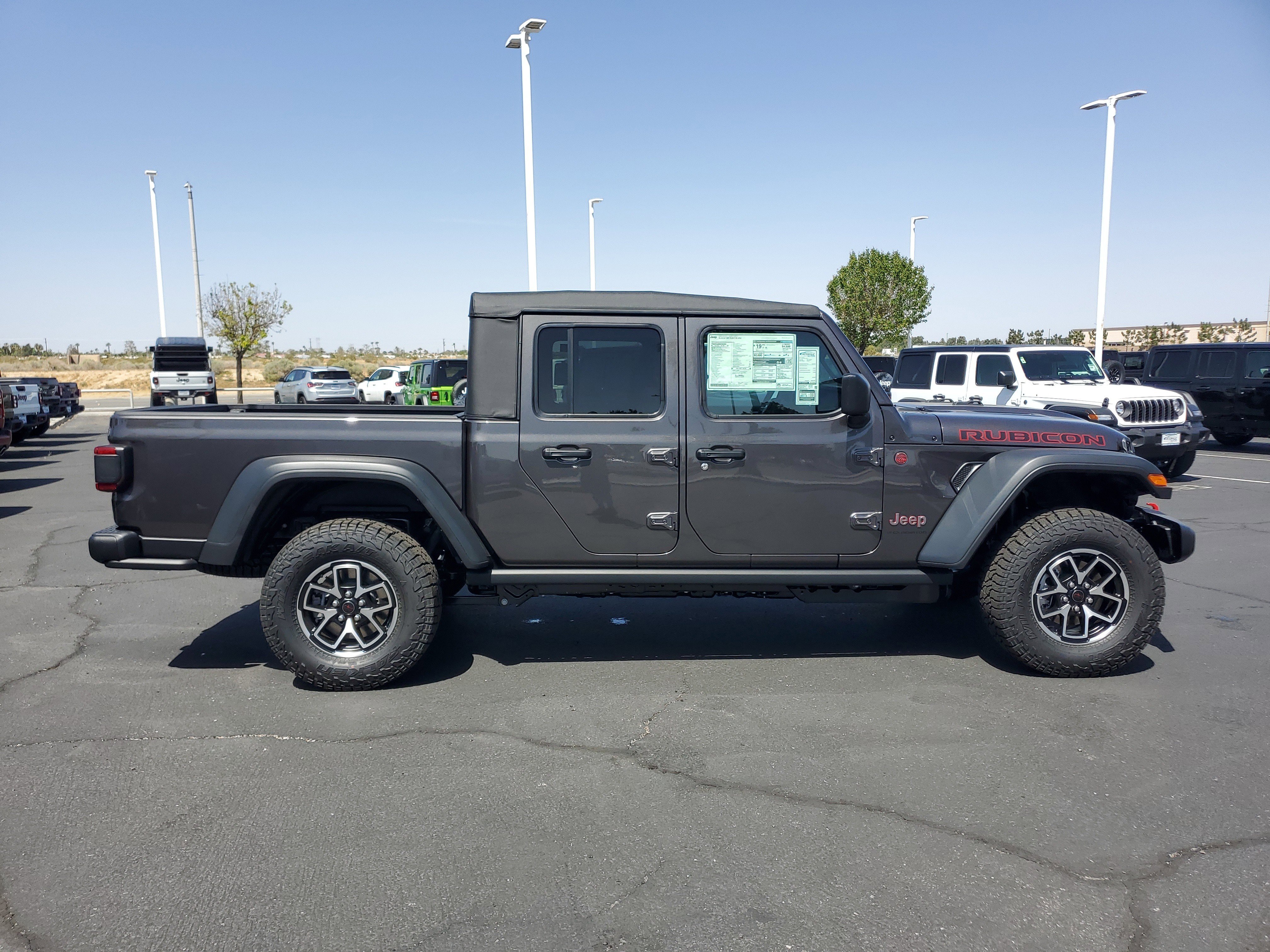New 2026 Granite Crystal Metallic Clearcoat Jeep Rubicon image 2