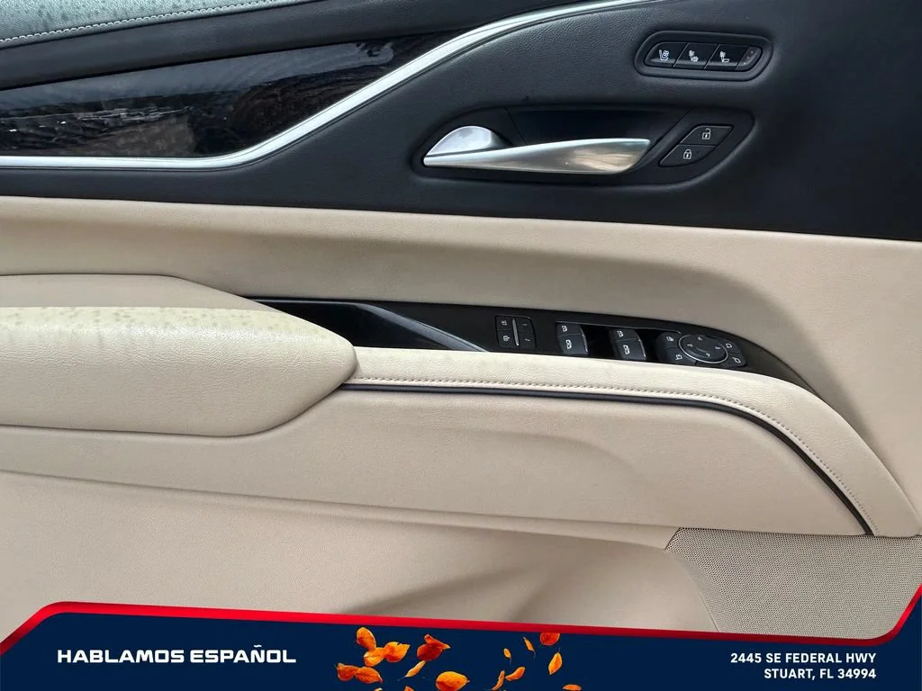Used 2021 DARK MOON BLUE METALLIC Cadillac Premium Luxury image 25