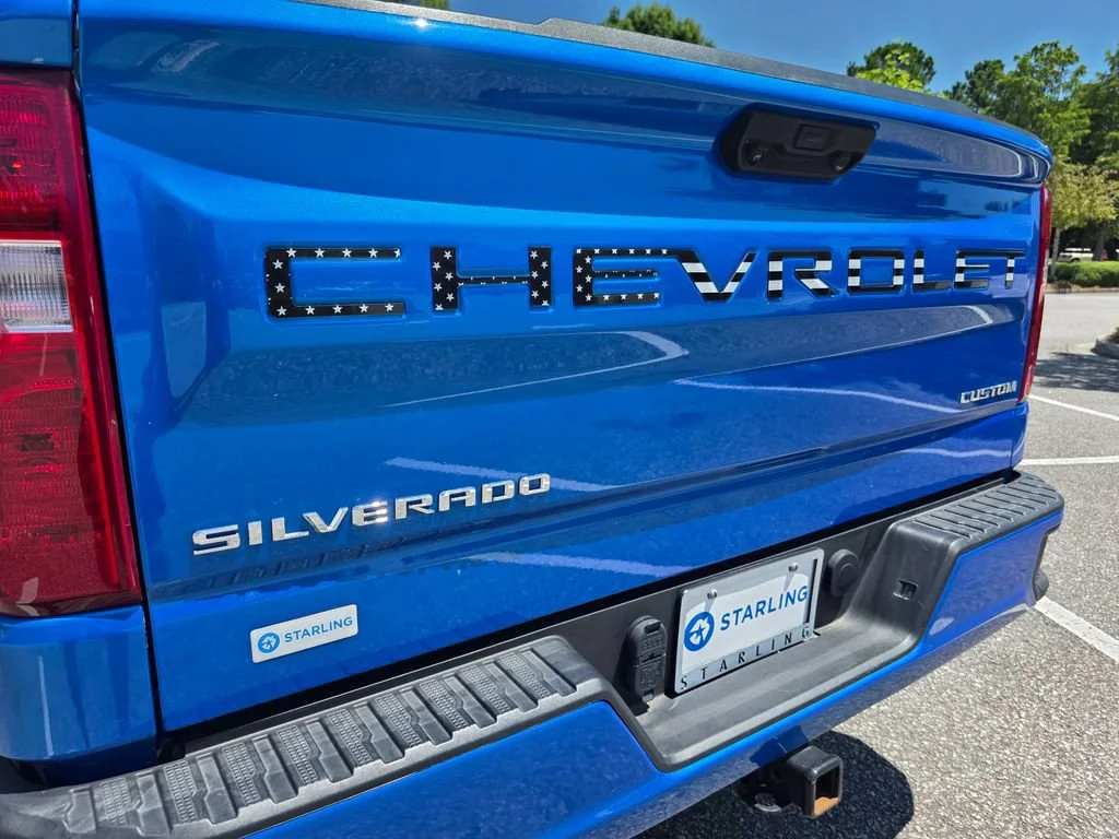 Used 2025 Riptide Blue Metallic Chevrolet Custom image 35
