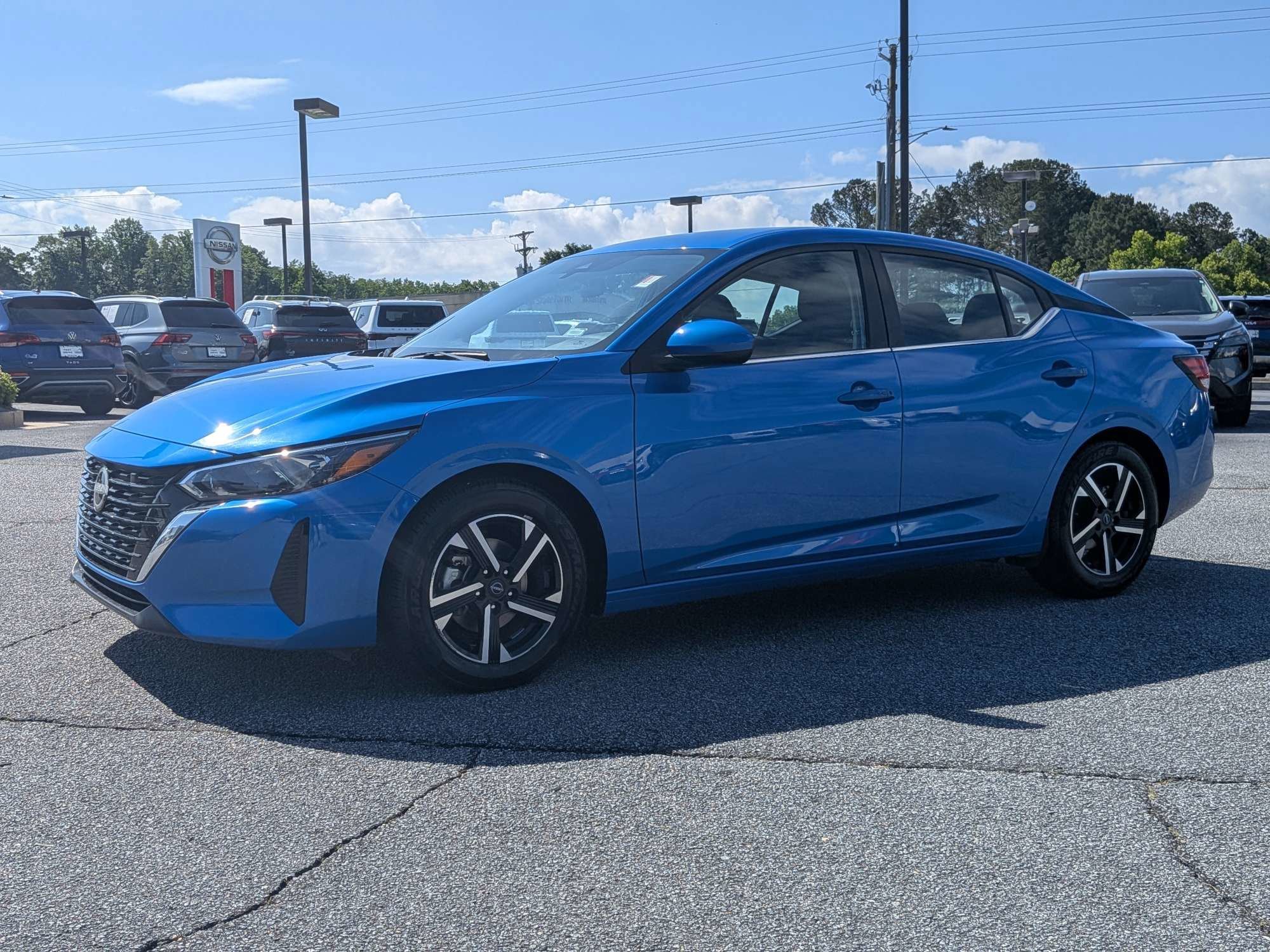 Used 2024 Blue Nissan SV image 6