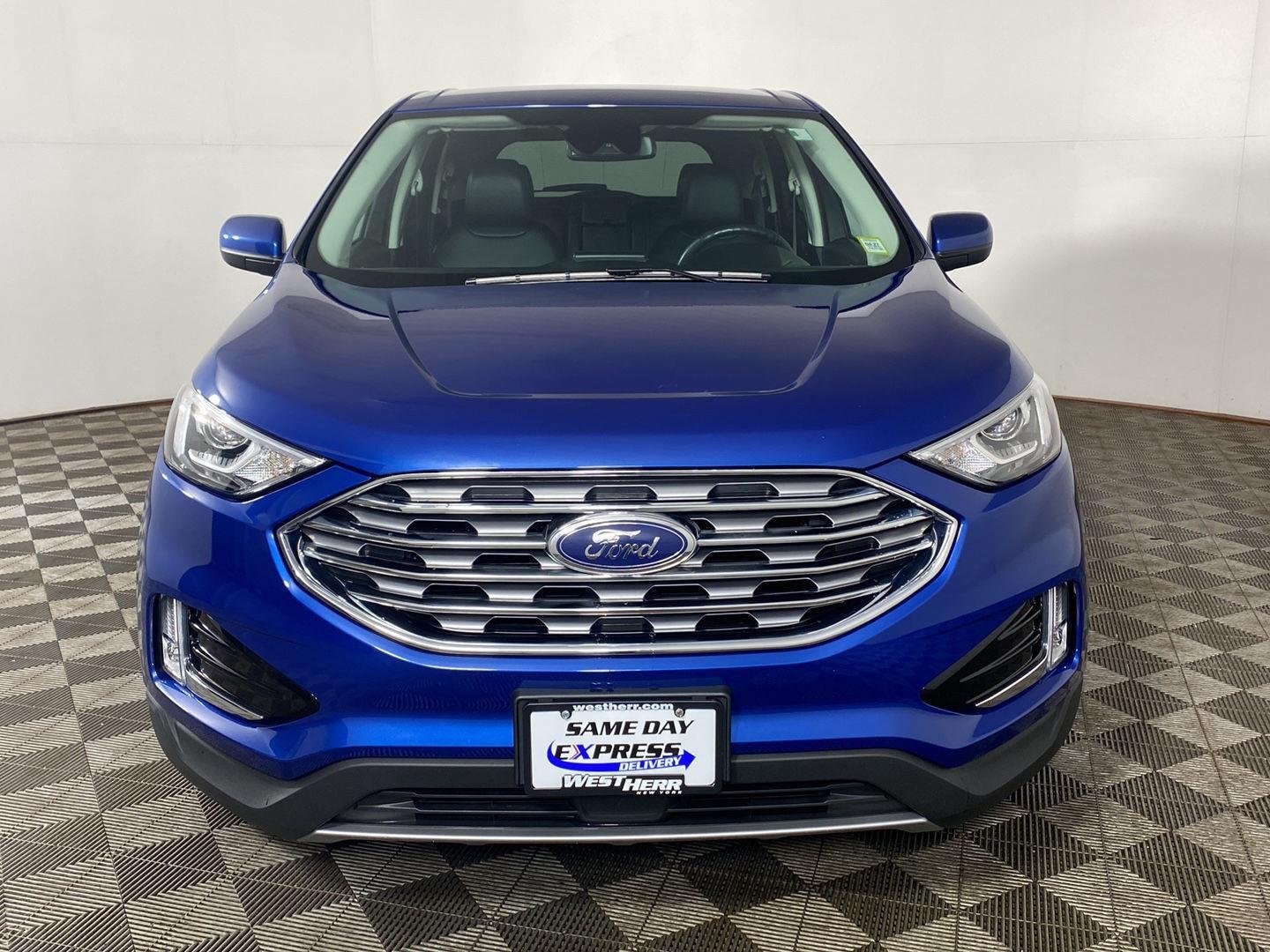 Used 2021 Blue Metallic Ford SEL image 23