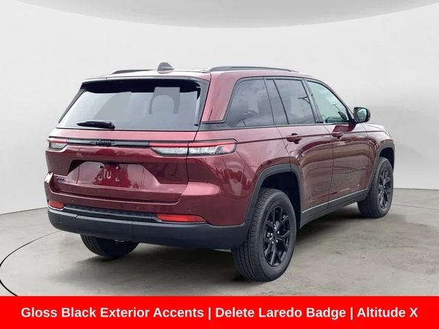 New 2025 Velvet Red Pearlcoat Jeep ALTITUDE X 4X4 image 6