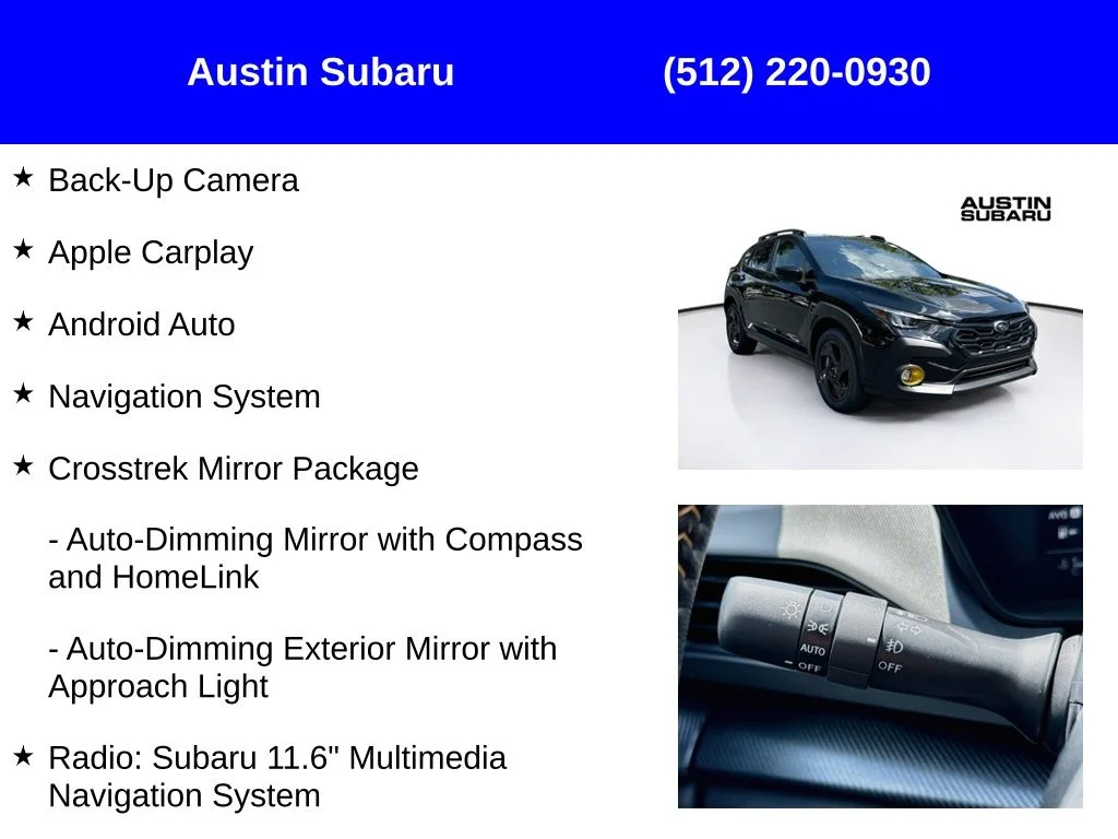 New 2026 Black Subaru Sport image 9