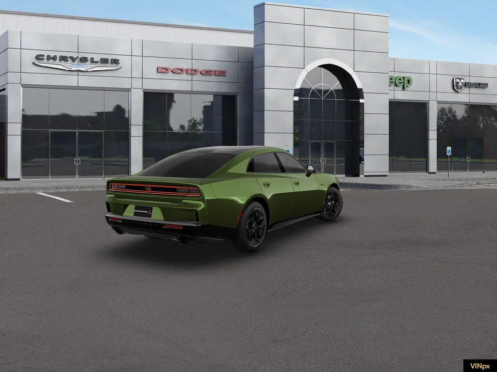 New 2026 Green Machine Exterior Paint Dodge R/T Blacktop 4-door AWD image 6