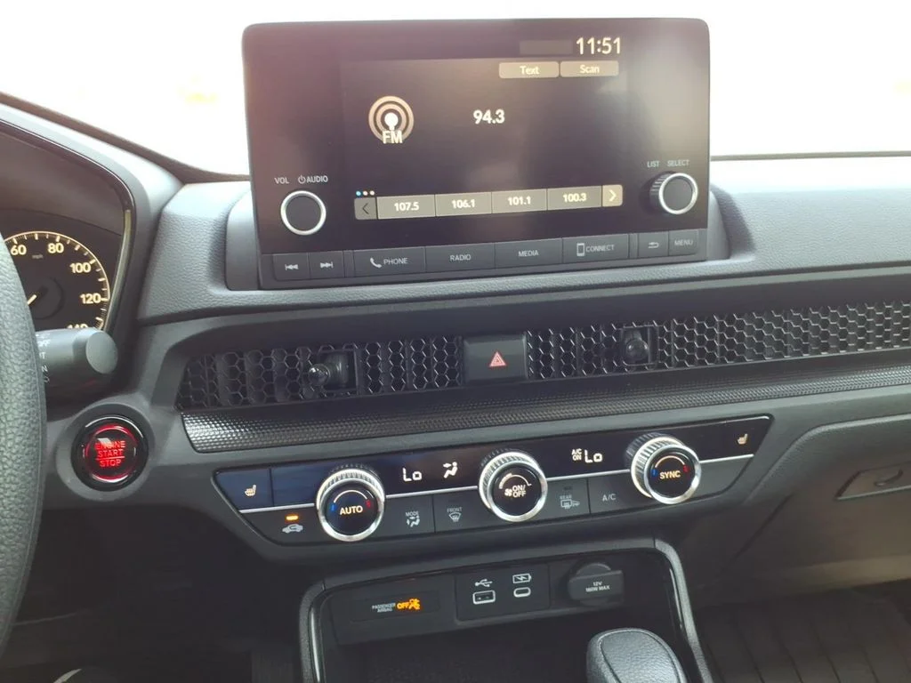 Used 2025 Platinum White Pearl Honda EX image 11