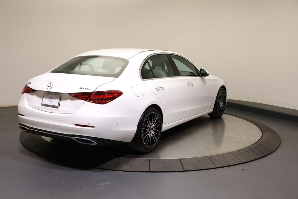 Certified Used 2023 Polar White Mercedes-Benz C 300 image 7
