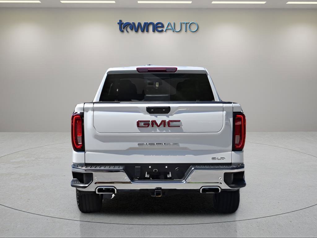 Used 2024 White Frost Tricoat GMC SLT image 6