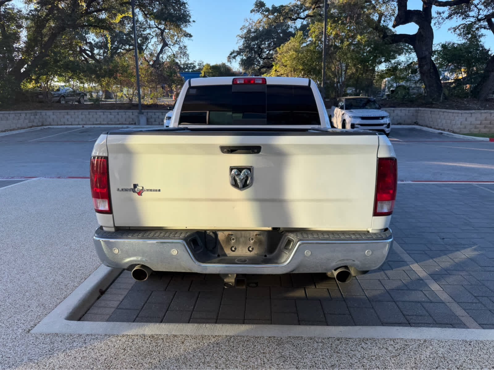 Used 2017 Bright White Clearcoat Ram Lone Star Silver image 3