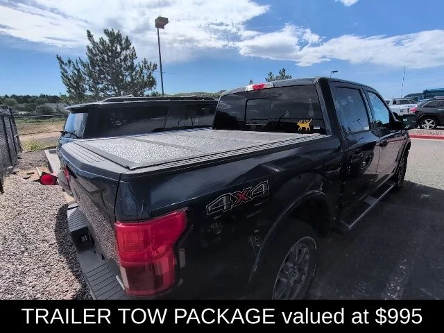 Used 2020 Blue Ford Lariat image 4