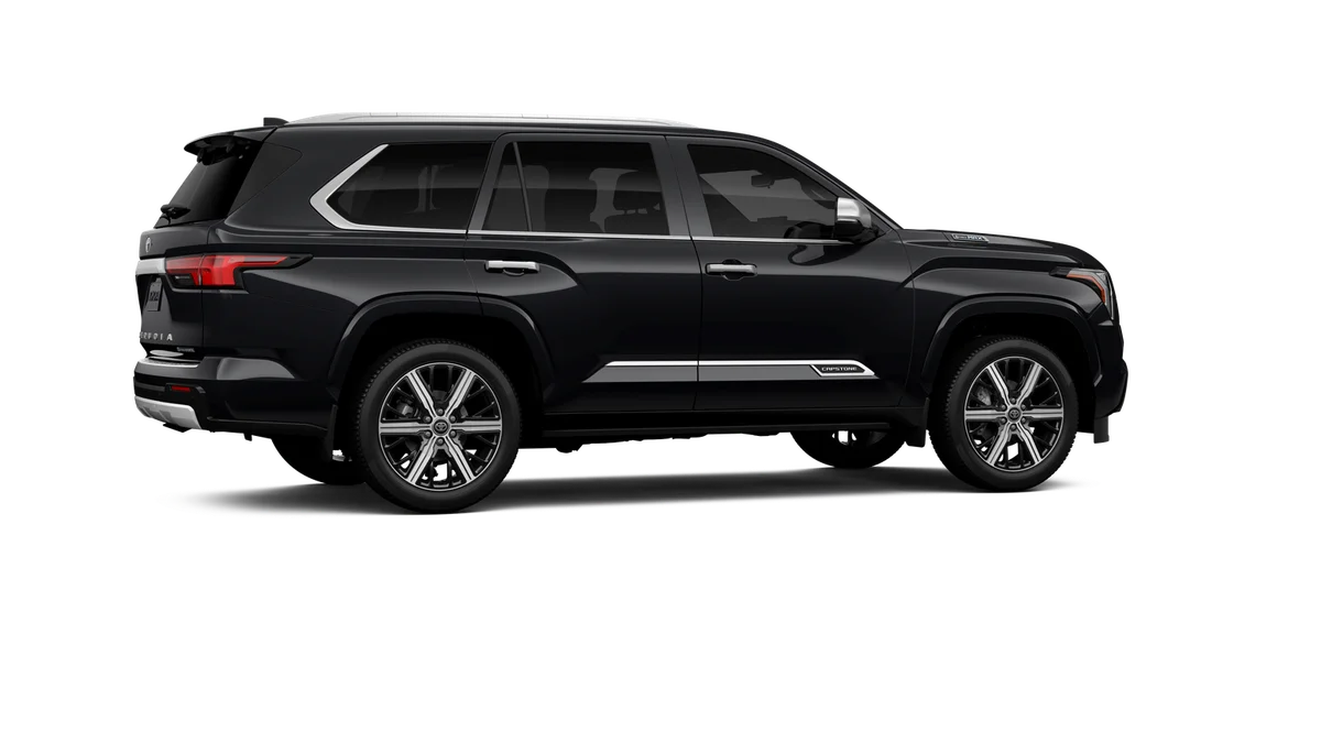 New 2026 Midnight Black Metallic Toyota Capstone image 11