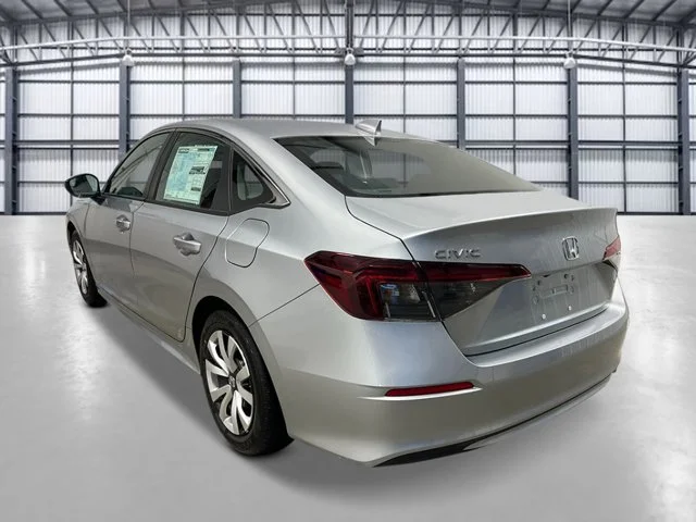 New 2026 Solar Silver Metallic Honda LX image 3