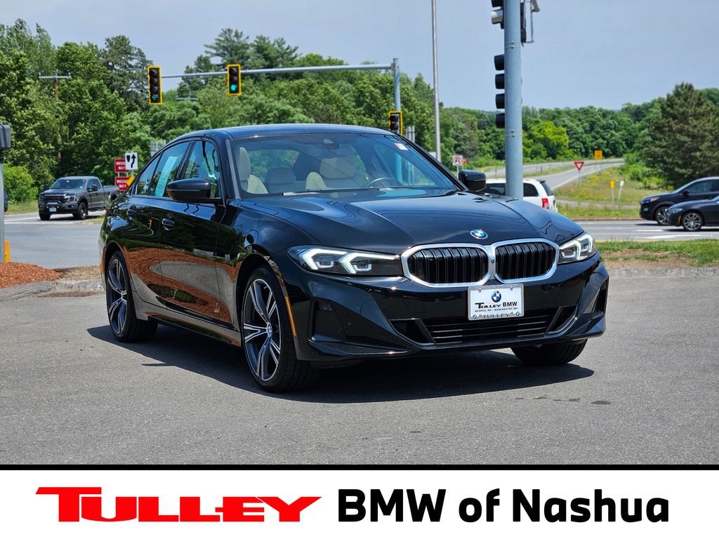 Certified Used 2023 Jet Black BMW 330i xDrive image 1