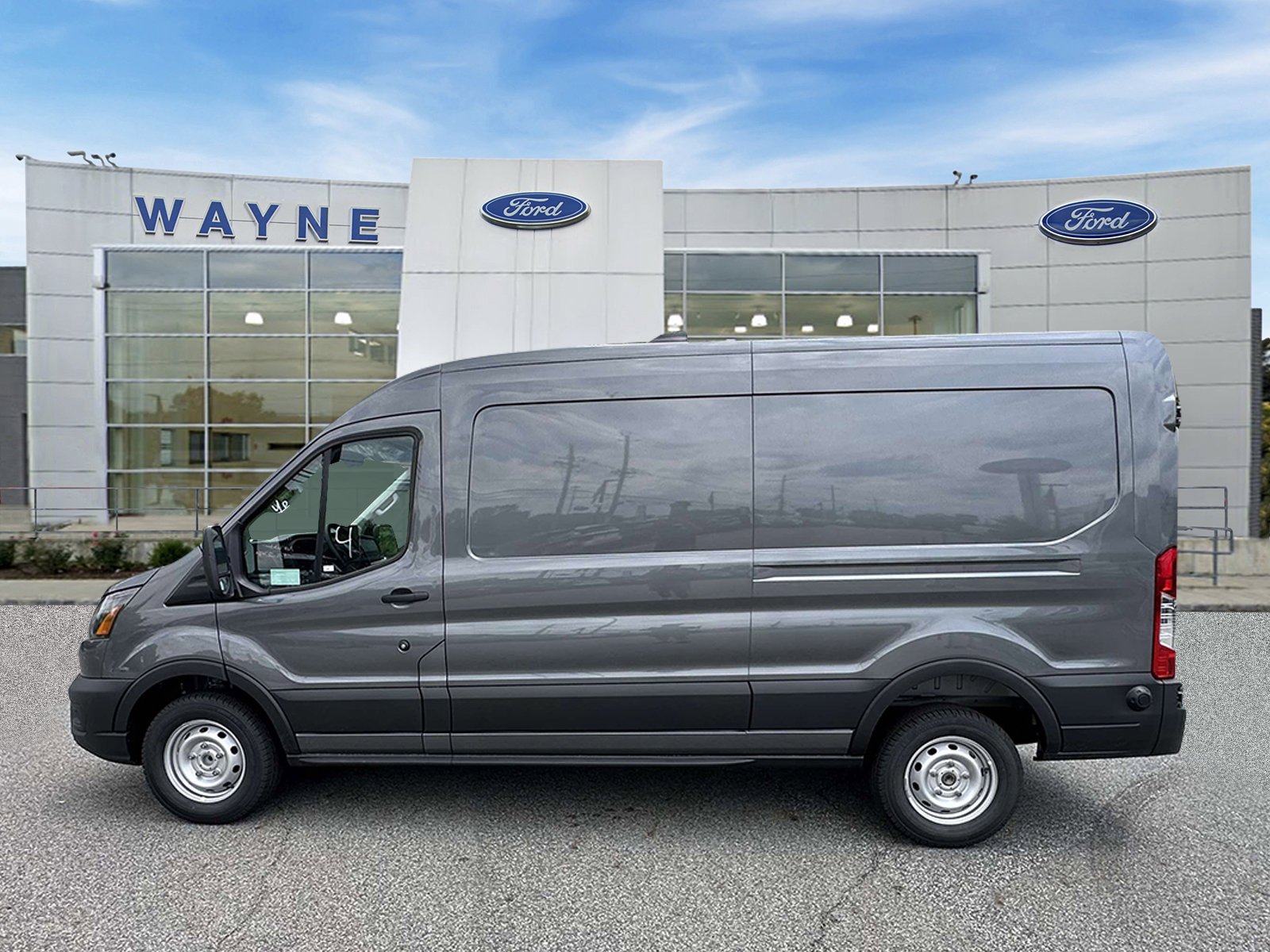 New 2026 Carbonized Gray Metallic Ford Cargo Van image 5