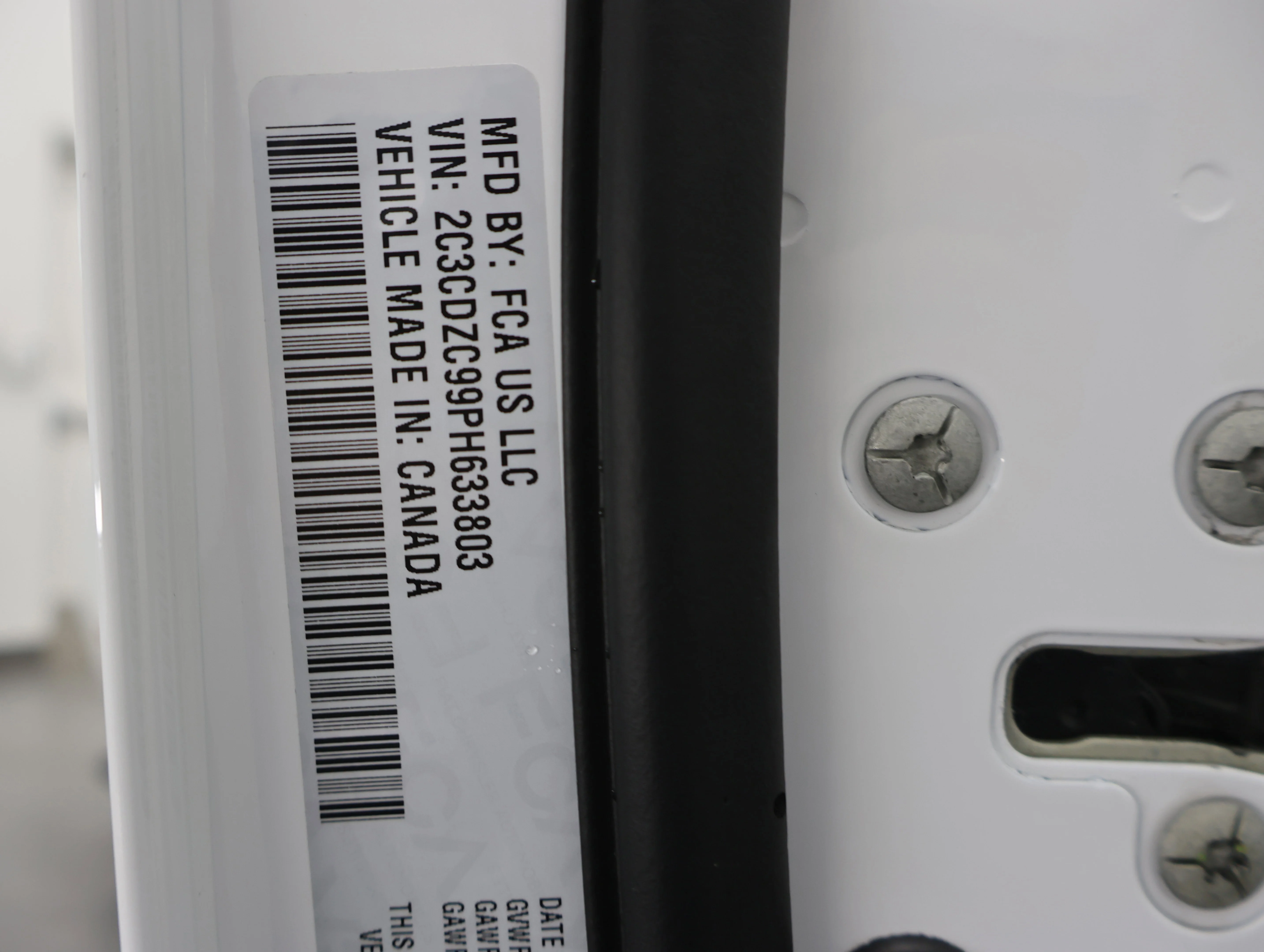 Used 2023 White Knuckle Clearcoat Dodge SRT Hellcat Jailbreak image 73