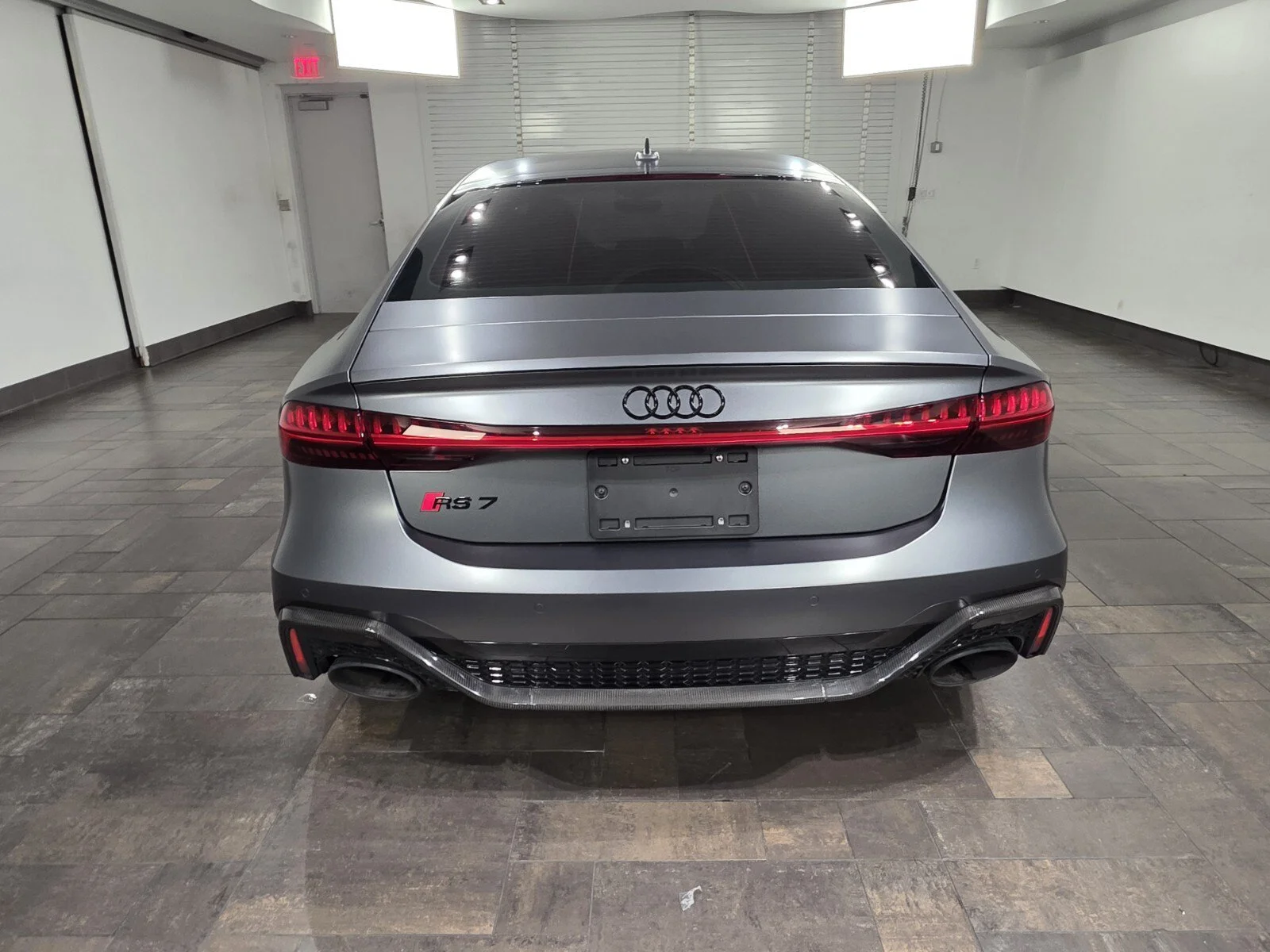 Used 2023 Exclusive Matte Gray Paint Audi 4.0T TFSI quattro image 5