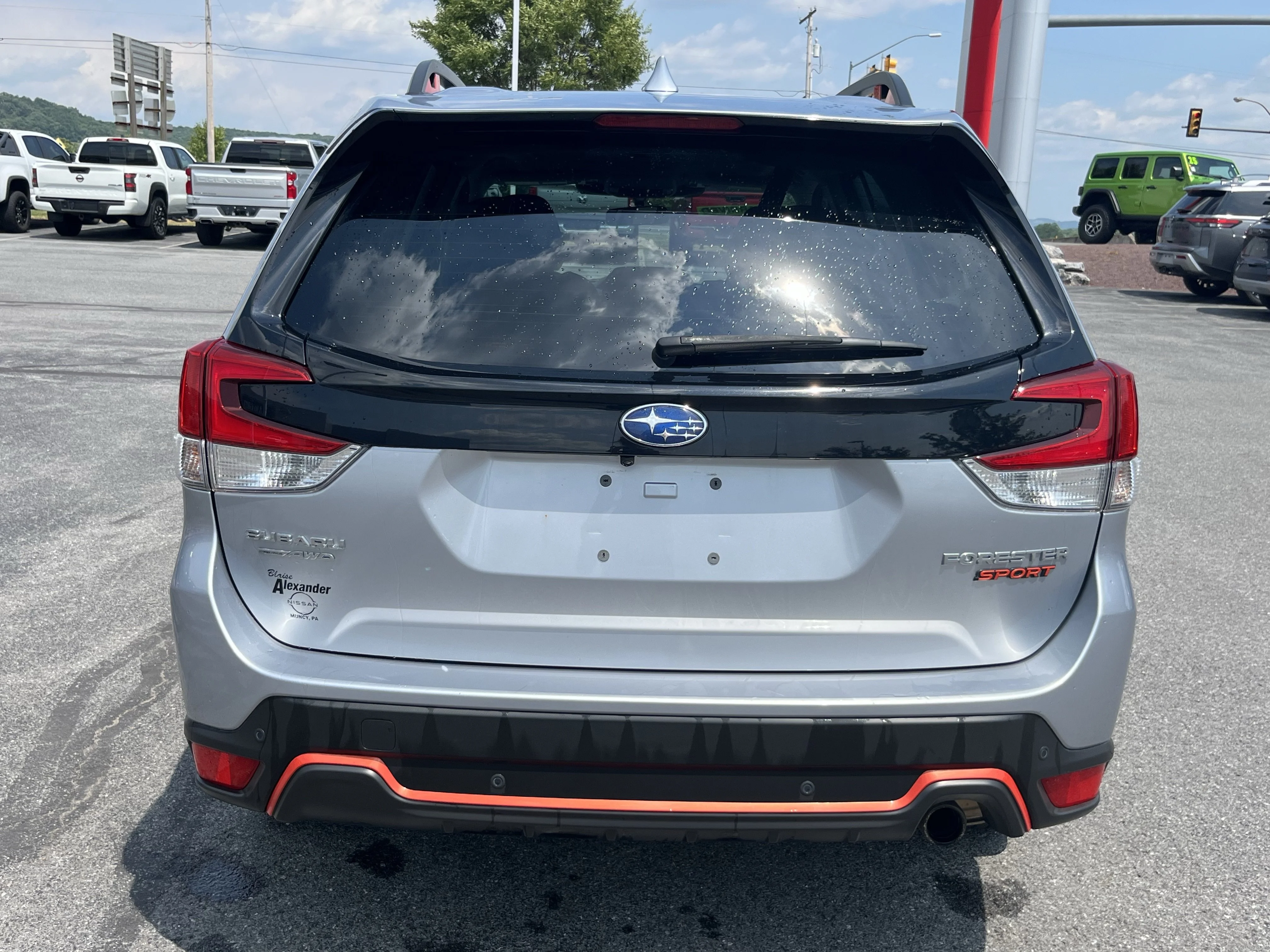Used 2023 Ice Silver Metallic Subaru Sport image 6