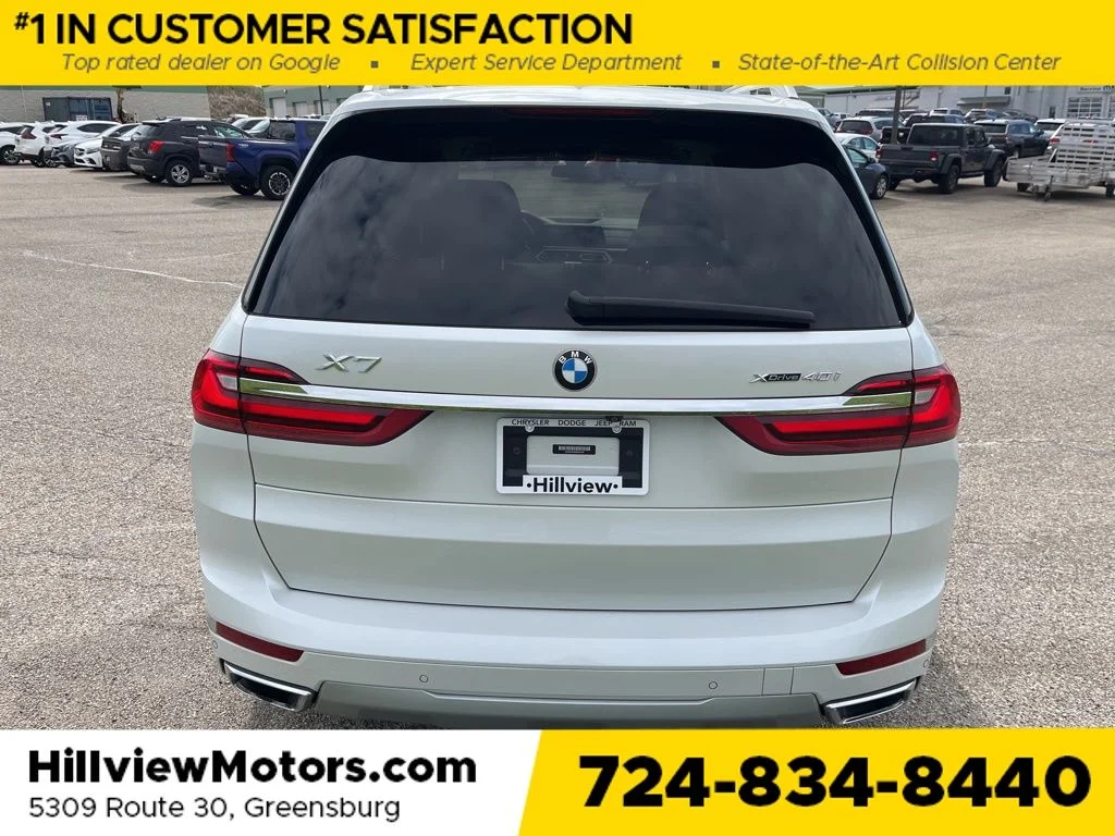 Certified Used 2021 White Metallic BMW xDrive40i image 4