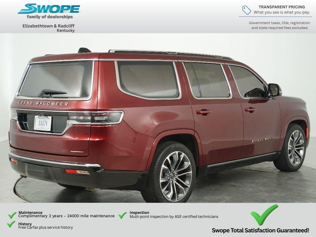 Used 2024 Velvet Red Pearlcoat Jeep Series III image 3