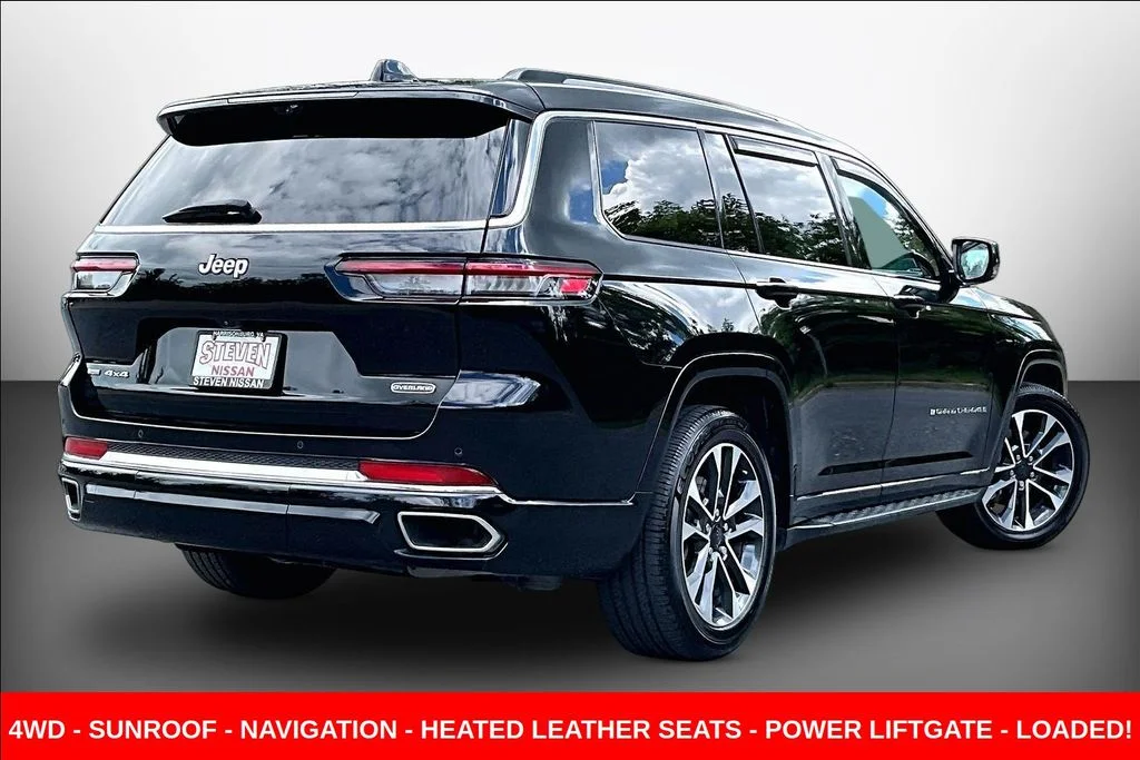 Used 2022 Black Jeep Overland image 6