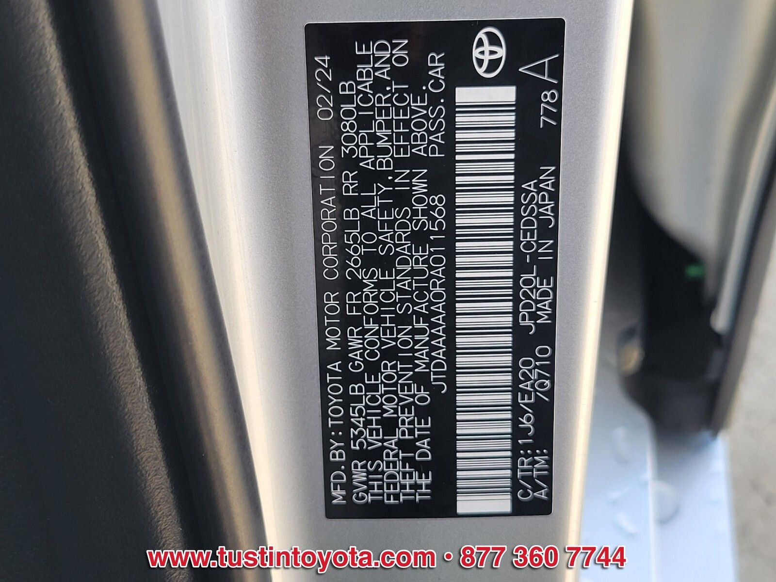 Certified Used 2024 Silver Toyota XLE image 15