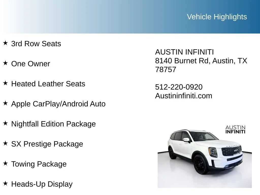 Used 2022 White Kia SX image 10