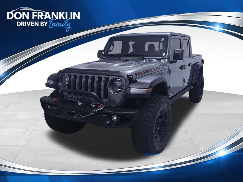 Used 2020 Gray Jeep Rubicon image 1