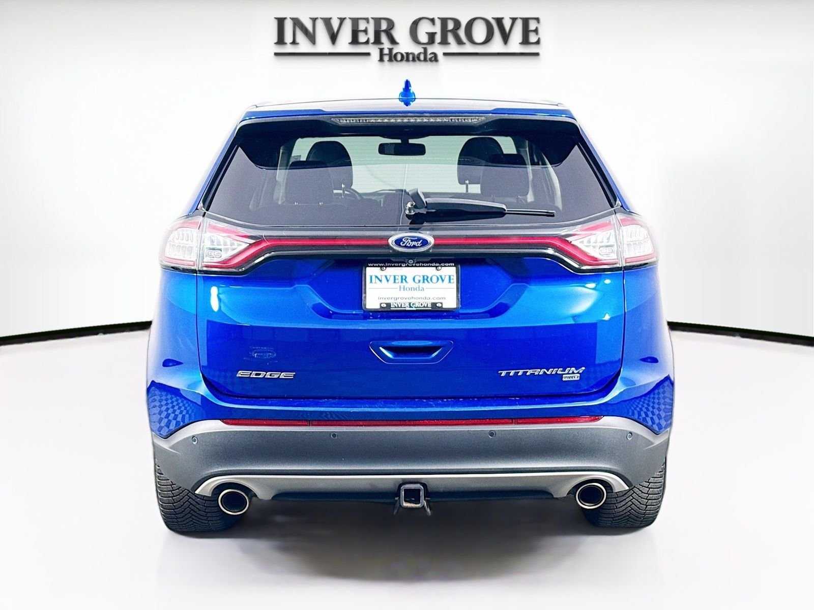 Used 2018 Lightning Blue Metallic Ford Titanium image 6