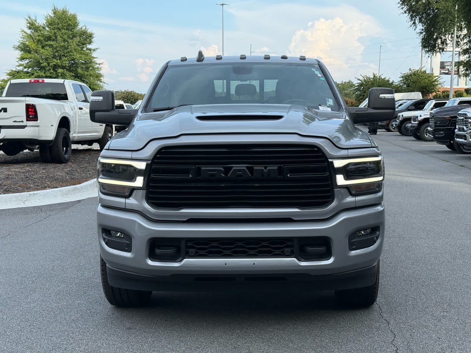 Used 2024 Billet Silver Metallic Clearcoat Ram Laramie image 8