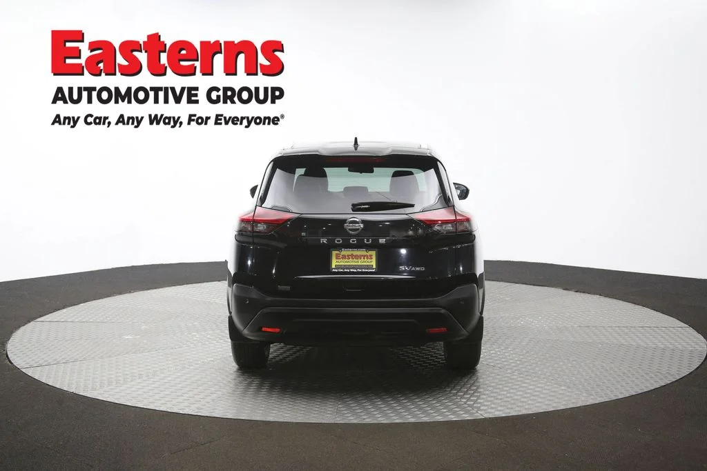 Used 2021 Black Nissan SV image 39