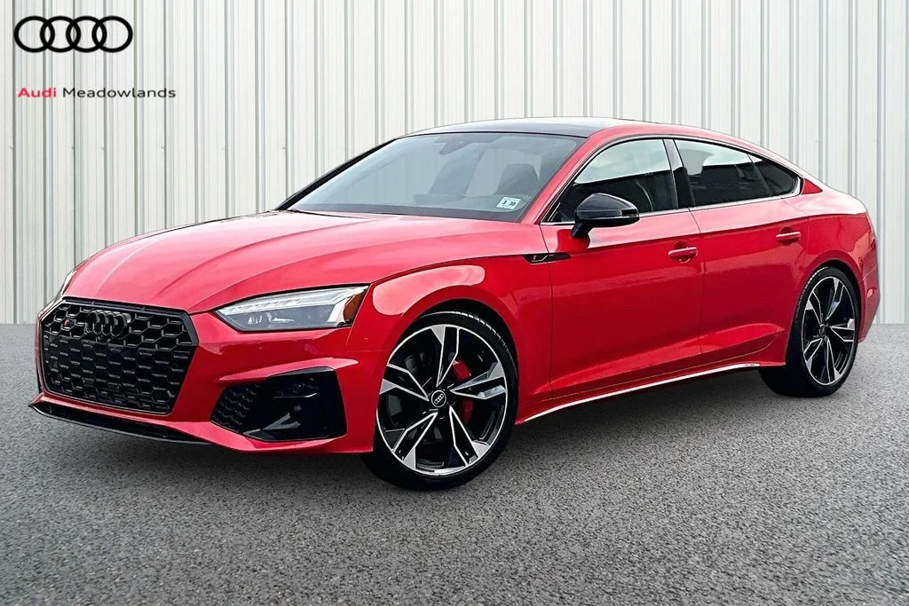 Used 2025 Red Audi Premium Plus image 1