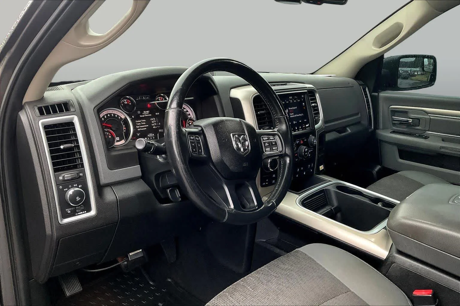 Used 2018 Granite Crystal Metallic Clearcoat Ram SLT image 16