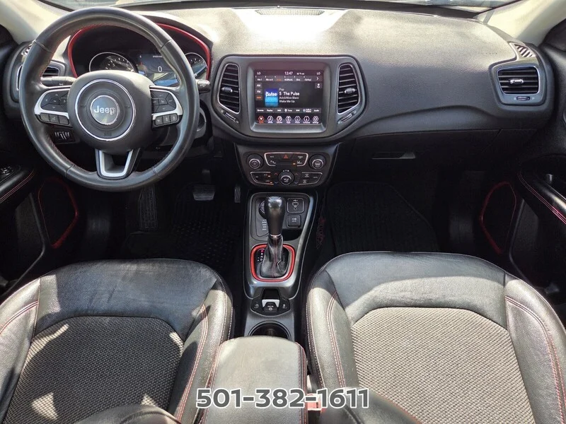 Used 2021 White Clearcoat JEEP TRAILHAWK 4X4 image 14