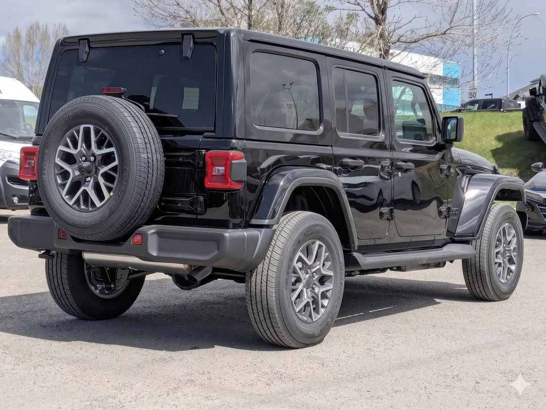 New 2026 Black Jeep Sahara - - 4x4 - Body- Color Top - Side Steps - 2.0L Turbo - Remote Start & More! image 8