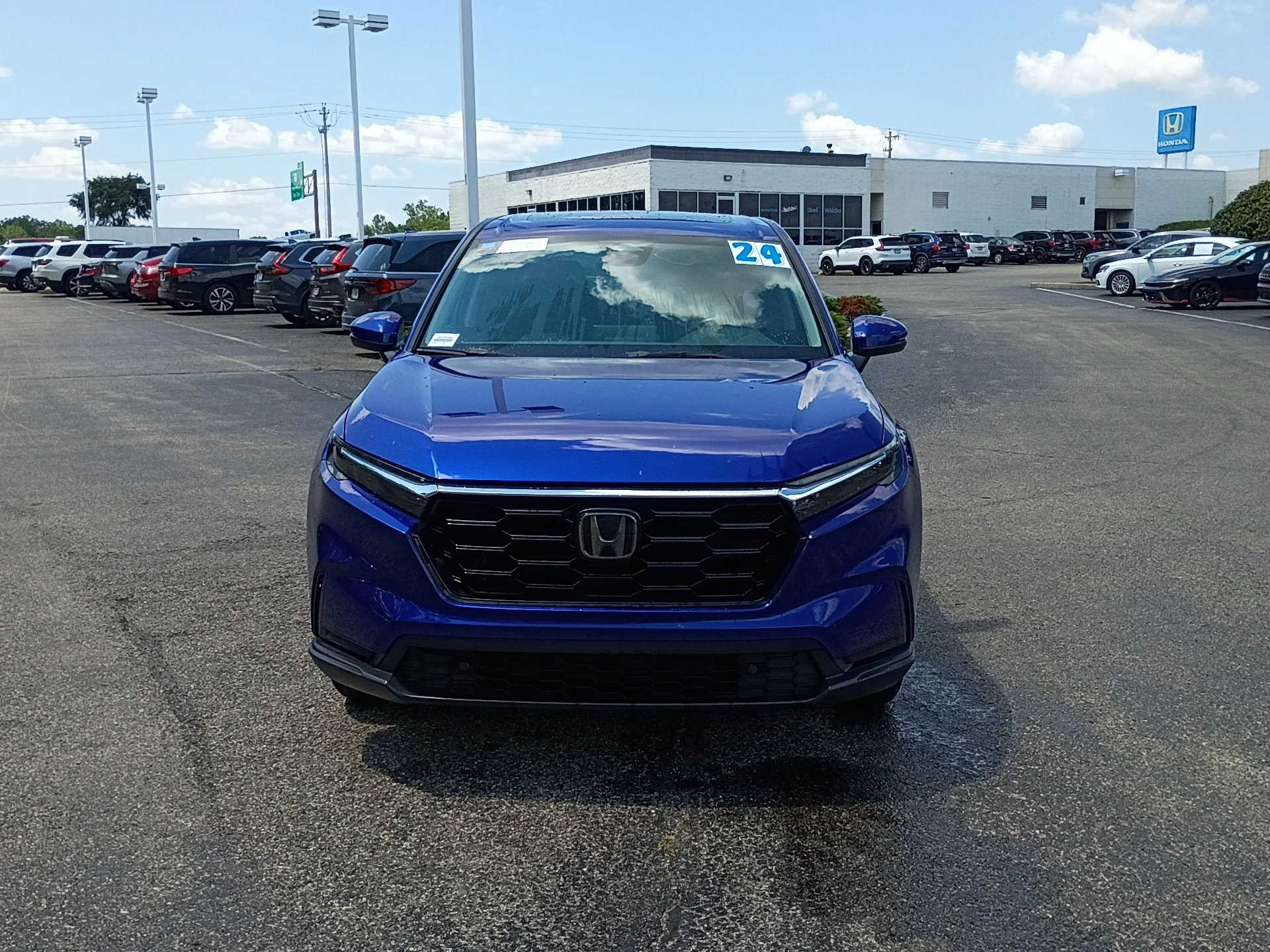 Certified Used 2024 BLUE Honda EX-L image 8