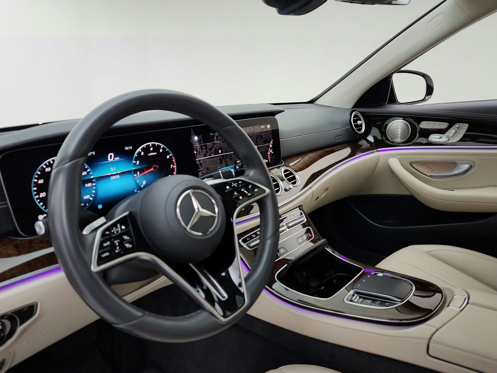 Certified Used 2022 Polar White Mercedes-Benz E 350 image 16