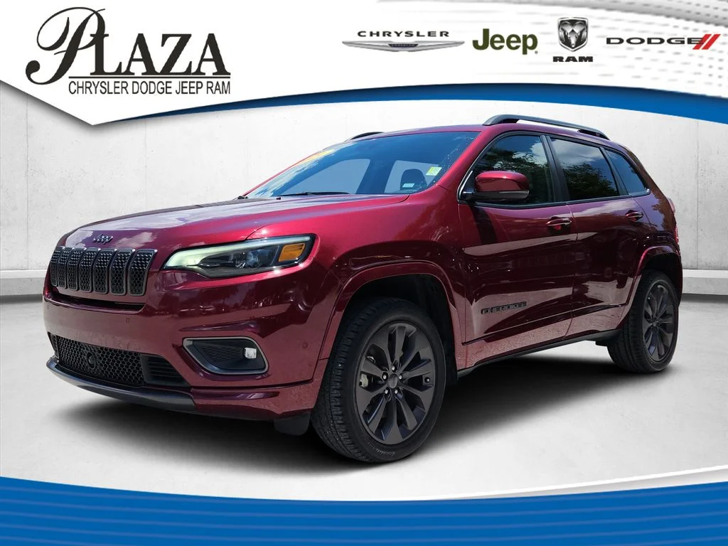 Certified Used 2021 Velvet Jeep Limited image 1