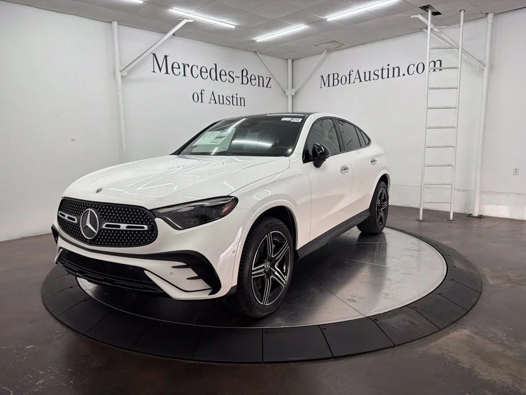 New 2027 White Mercedes-Benz GLC 300 Coupe image 3