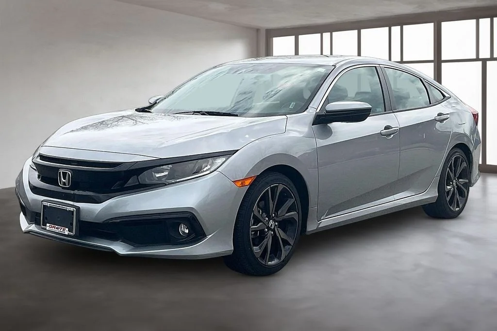 Used 2021 Silver Honda Sport image 2