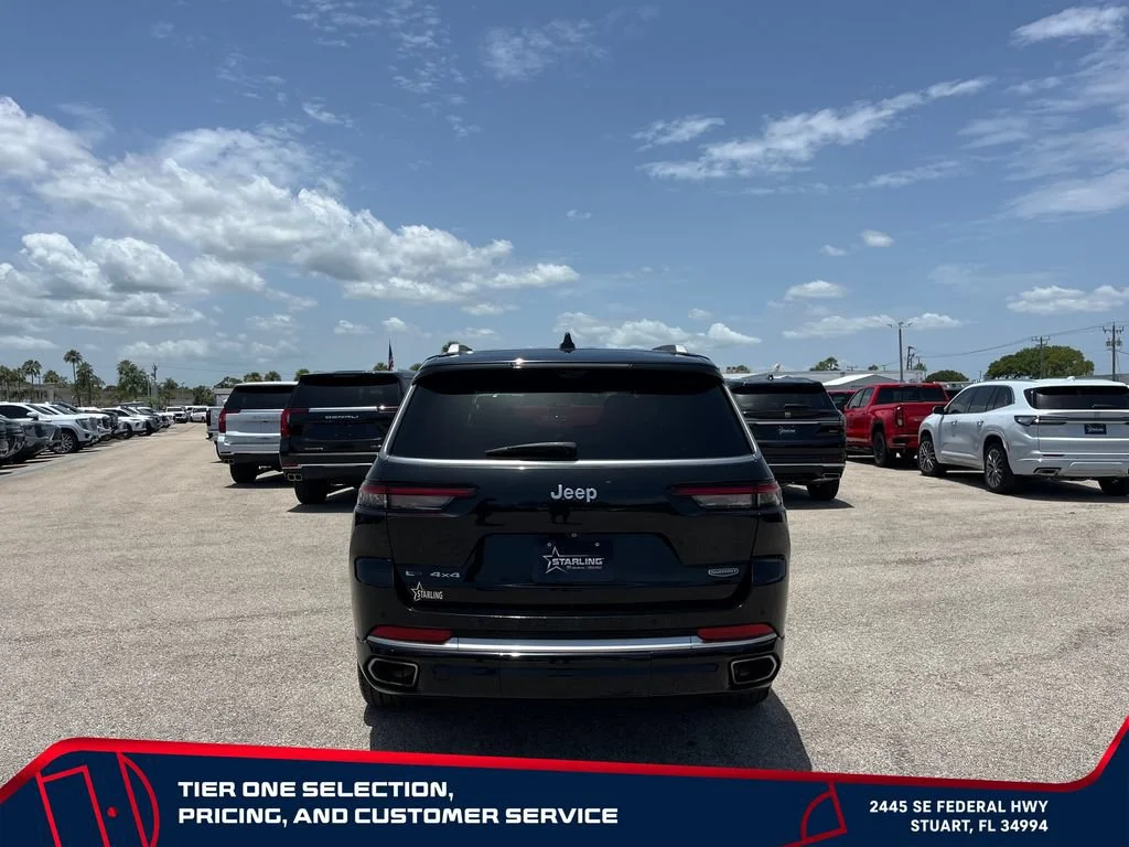 Used 2021 Black Jeep Summit Reserve 4x4 image 6